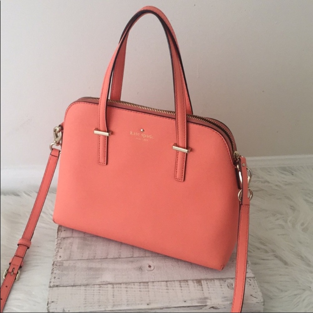Peach Kate spade cedar street maise
